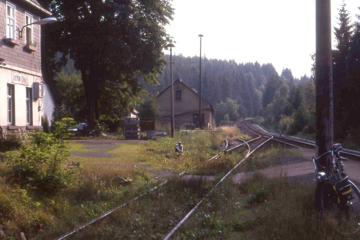 Bahnhof Lichte (Thüringen) 2009