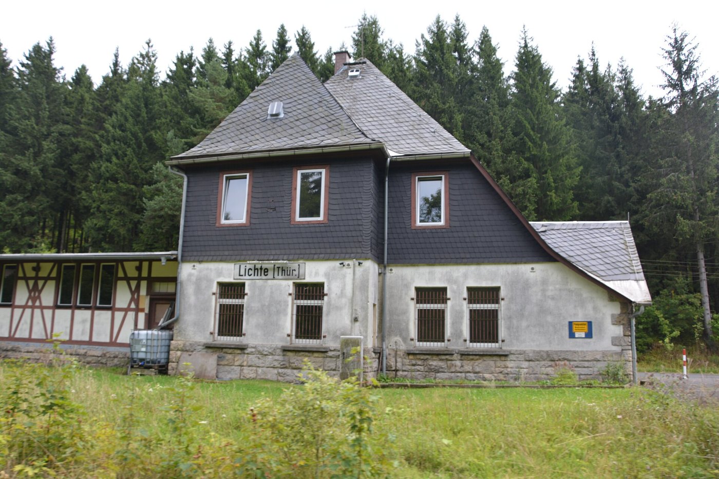Bahnhof Lichte (Thüringen) 2017
