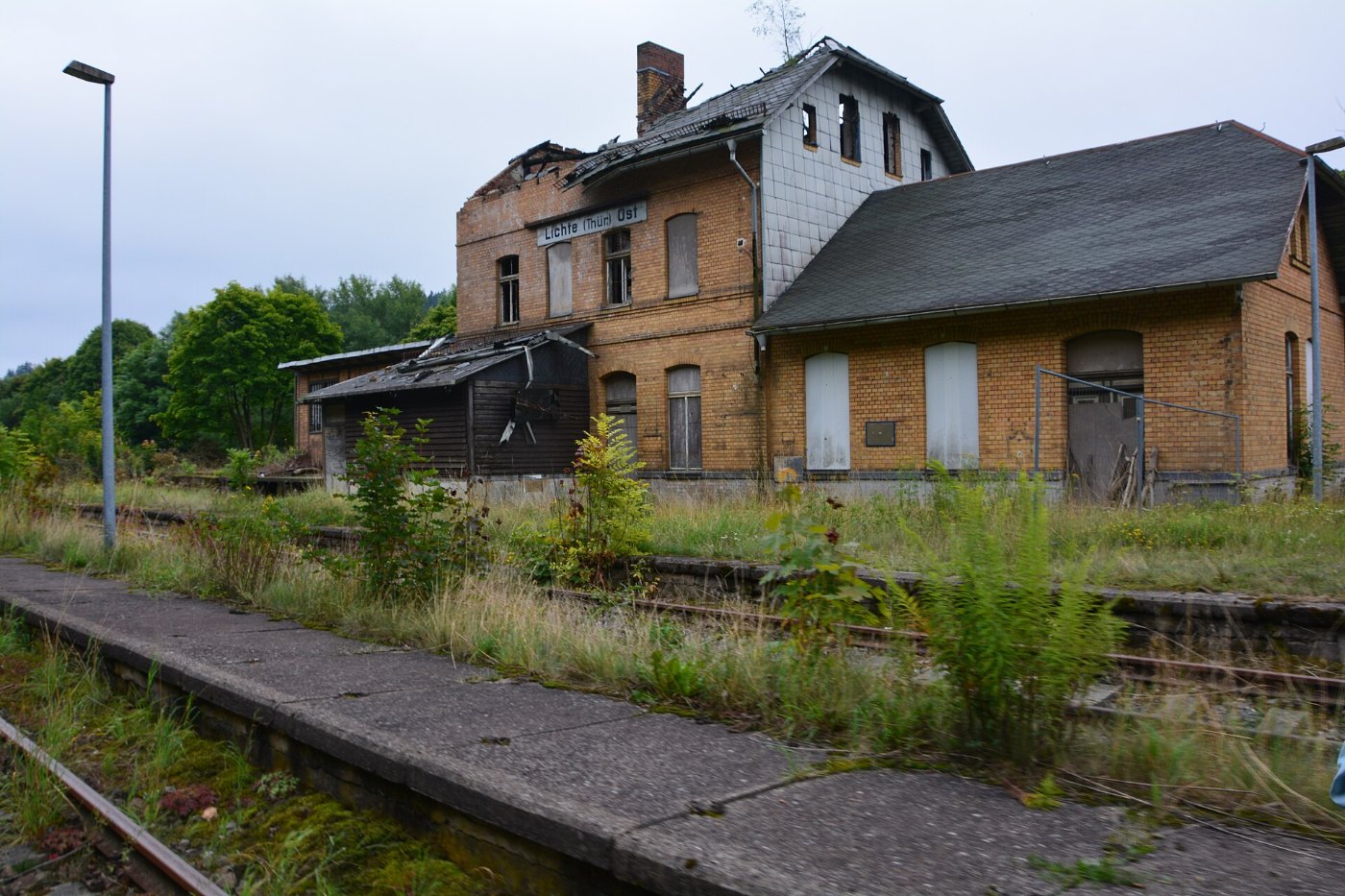 Bahnhof Lichte (Thür.) Ost 2017 (3)