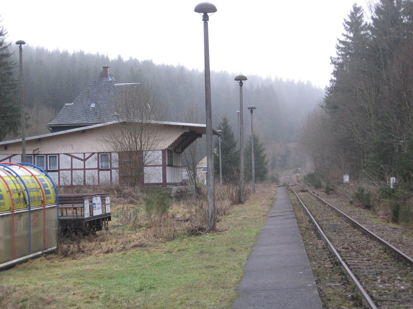 Bahnhof Lichte (Thüringen) 2021 (6)