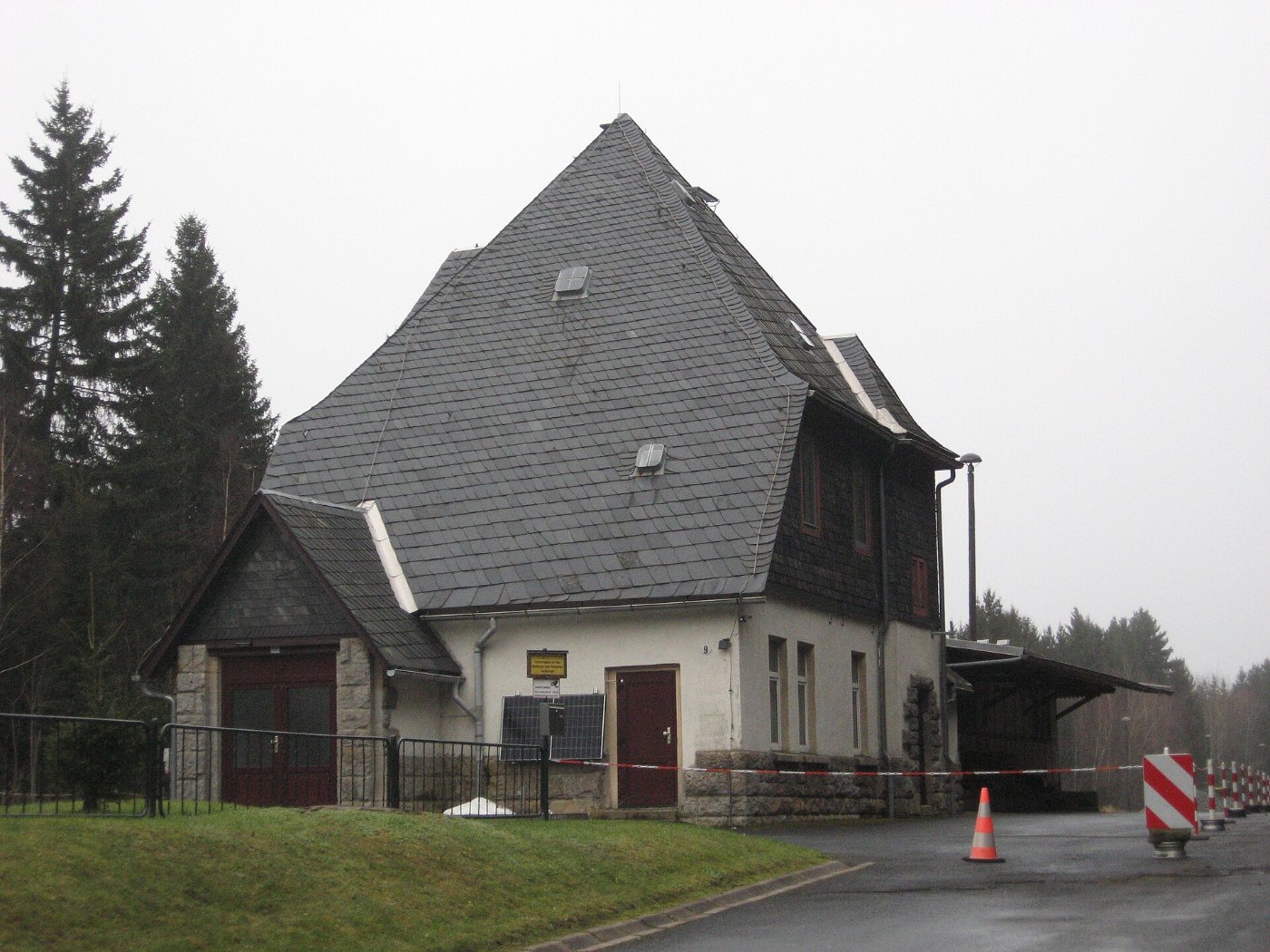 Bahnhof Lichte (Thüringen) 2021 (3)