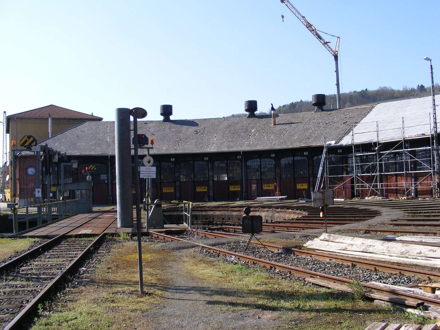 Würzburg DB Lokschuppen 1 (Drehscheibe)