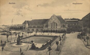 Aachen, Nordrhein Westfalen Bahnhof (Zeno Ansichtskarten)
