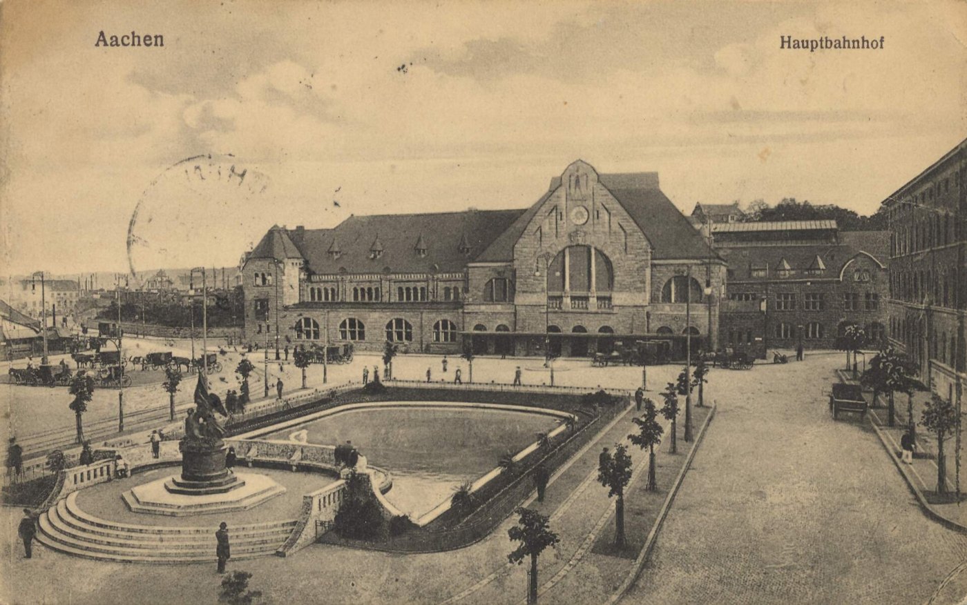 Aachen, Nordrhein Westfalen Bahnhof (Zeno Ansichtskarten)