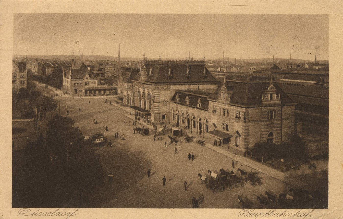 Düsseldorf, Nordrhein Westfalen Bahnhof (2) (Zeno Ansichtskarten)