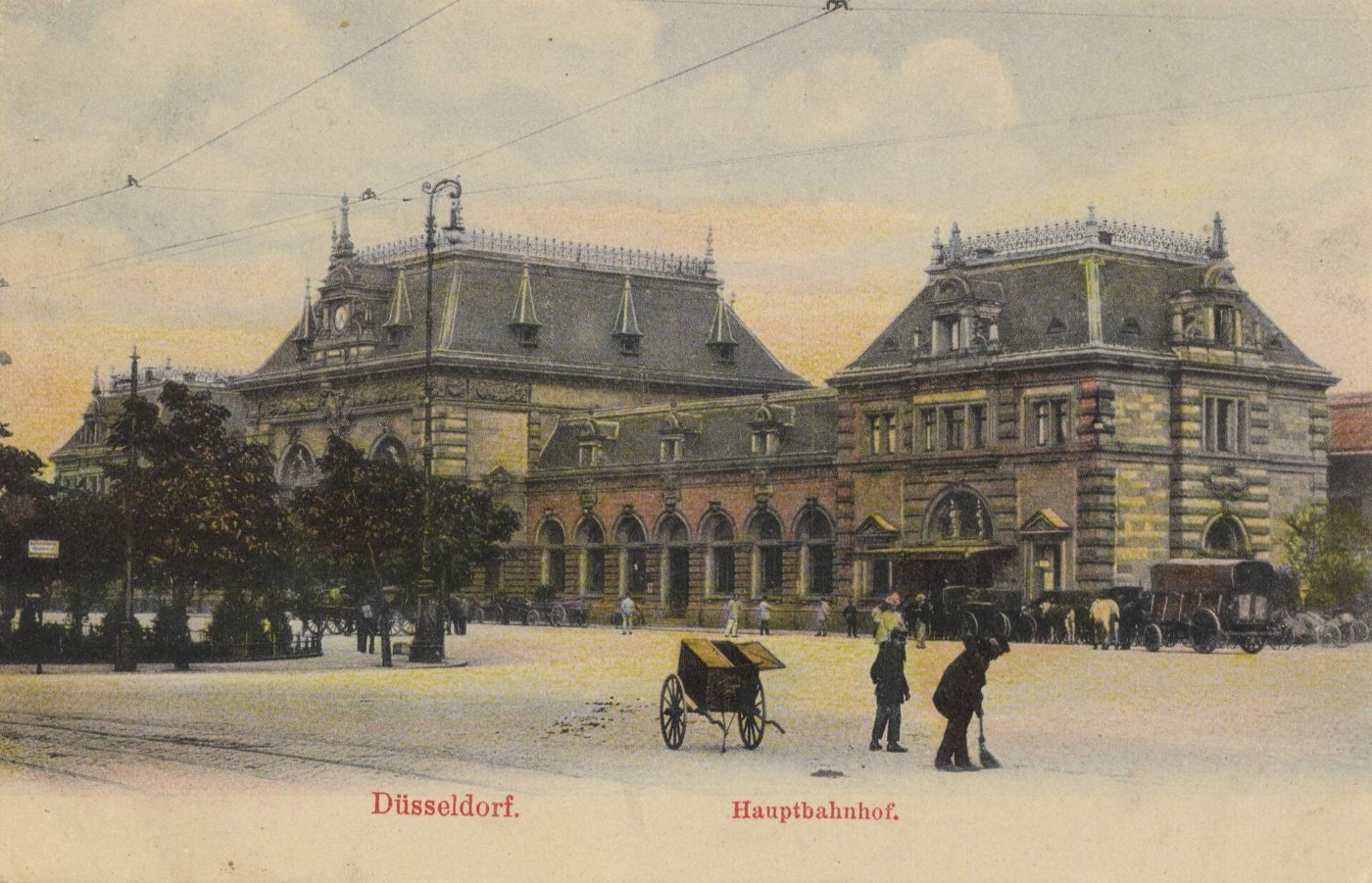 Düsseldorf, Nordrhein Westfalen Bahnhof (Zeno Ansichtskarten)