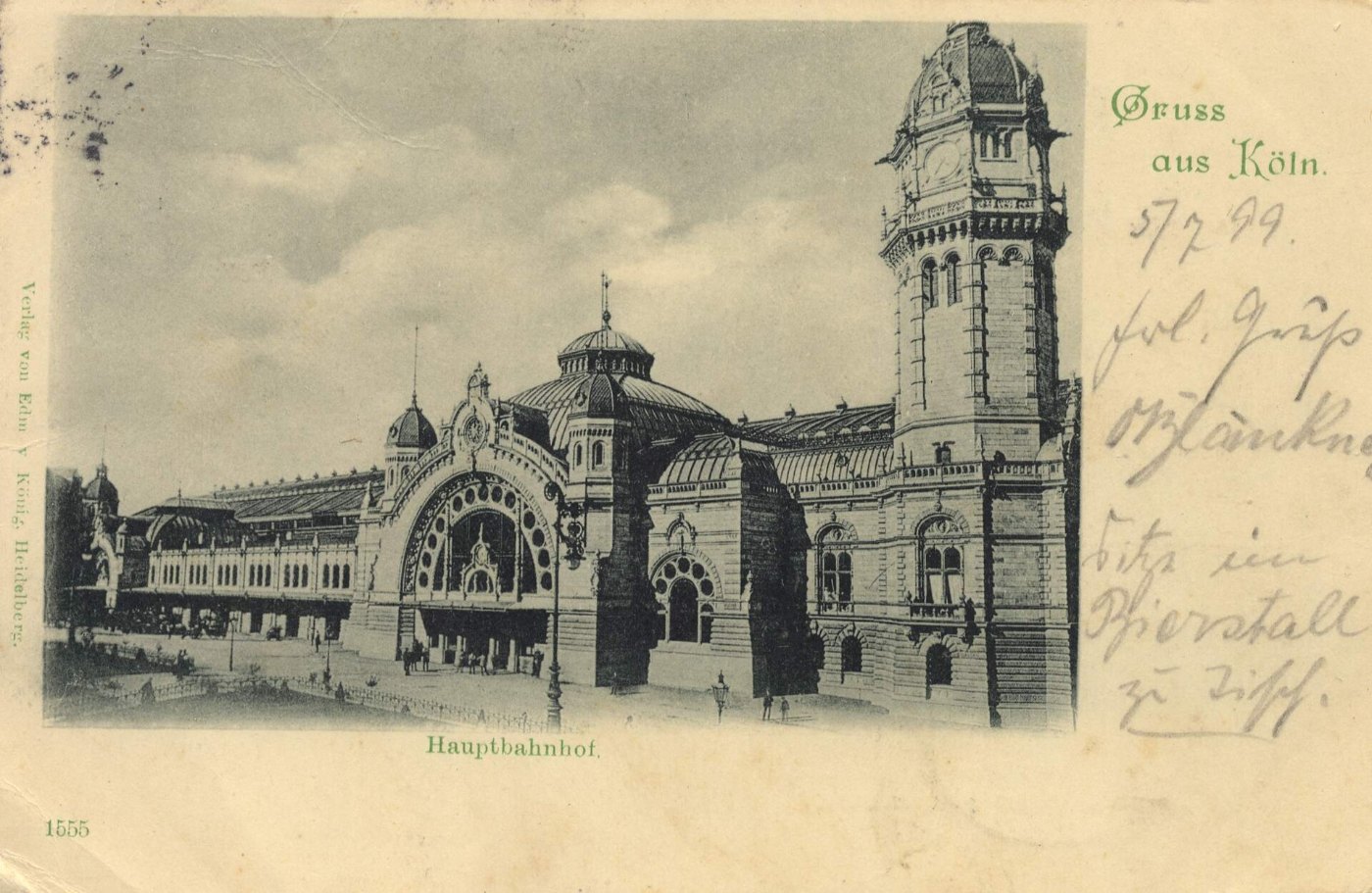 Köln (Rhein), Nordrhein Westfalen Bahnhof (2) (Zeno Ansichtskarten)