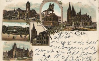 Köln (Rhein), Nordrhein Westfalen Bahnhof; Denkmal Friedrich Wilhelm III