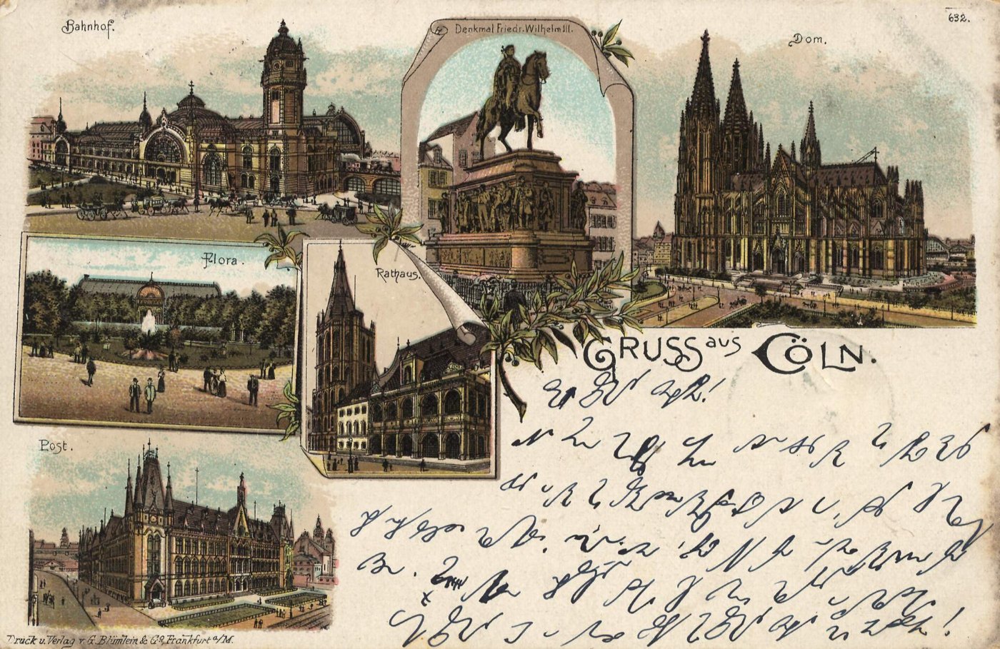 Köln (Rhein), Nordrhein Westfalen Bahnhof; Denkmal Friedrich Wilhelm III