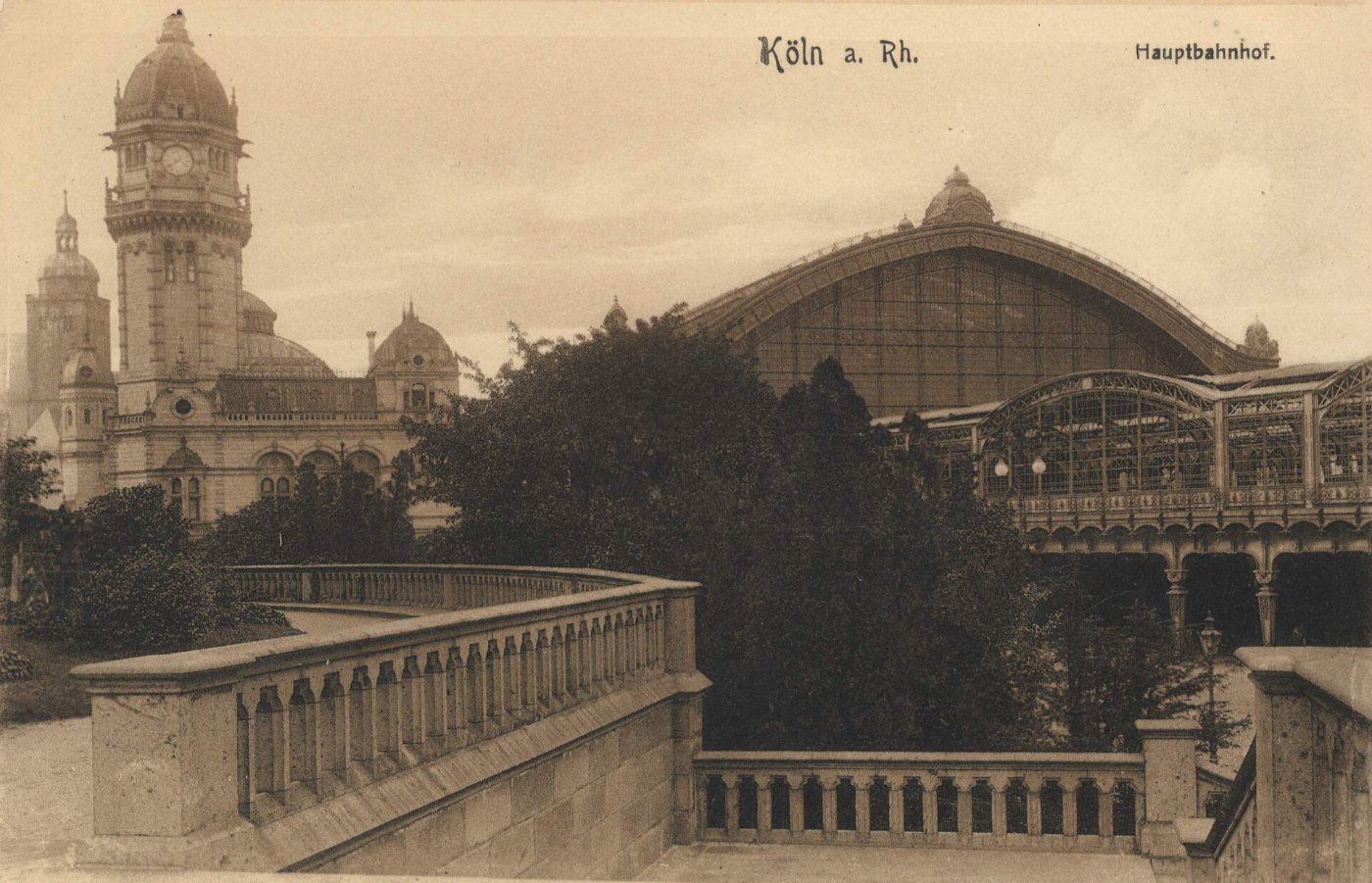 Köln (Rhein), Nordrhein Westfalen Bahnhof (Zeno Ansichtskarten)