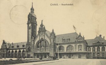 Krefeld, Nordrhein Westfalen Bahnhof (Zeno Ansichtskarten)