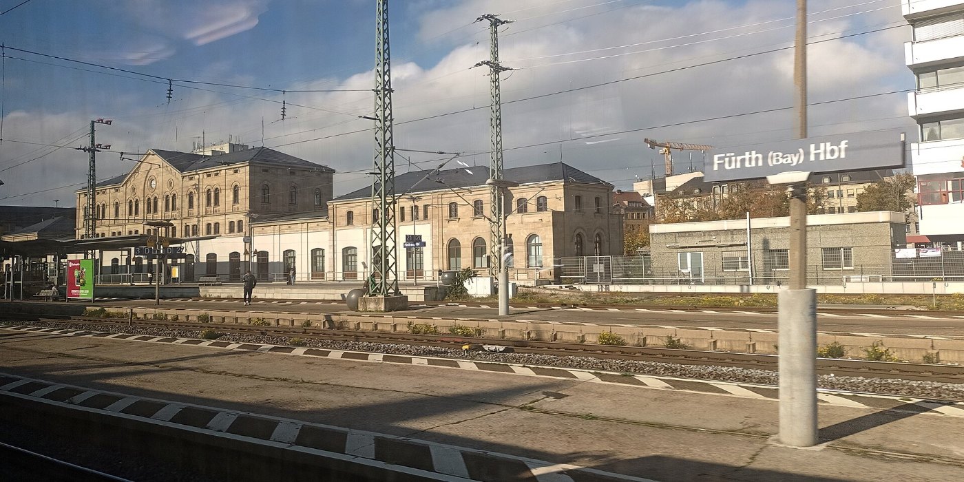 Fürth, Hauptbahnhof v SO, 2