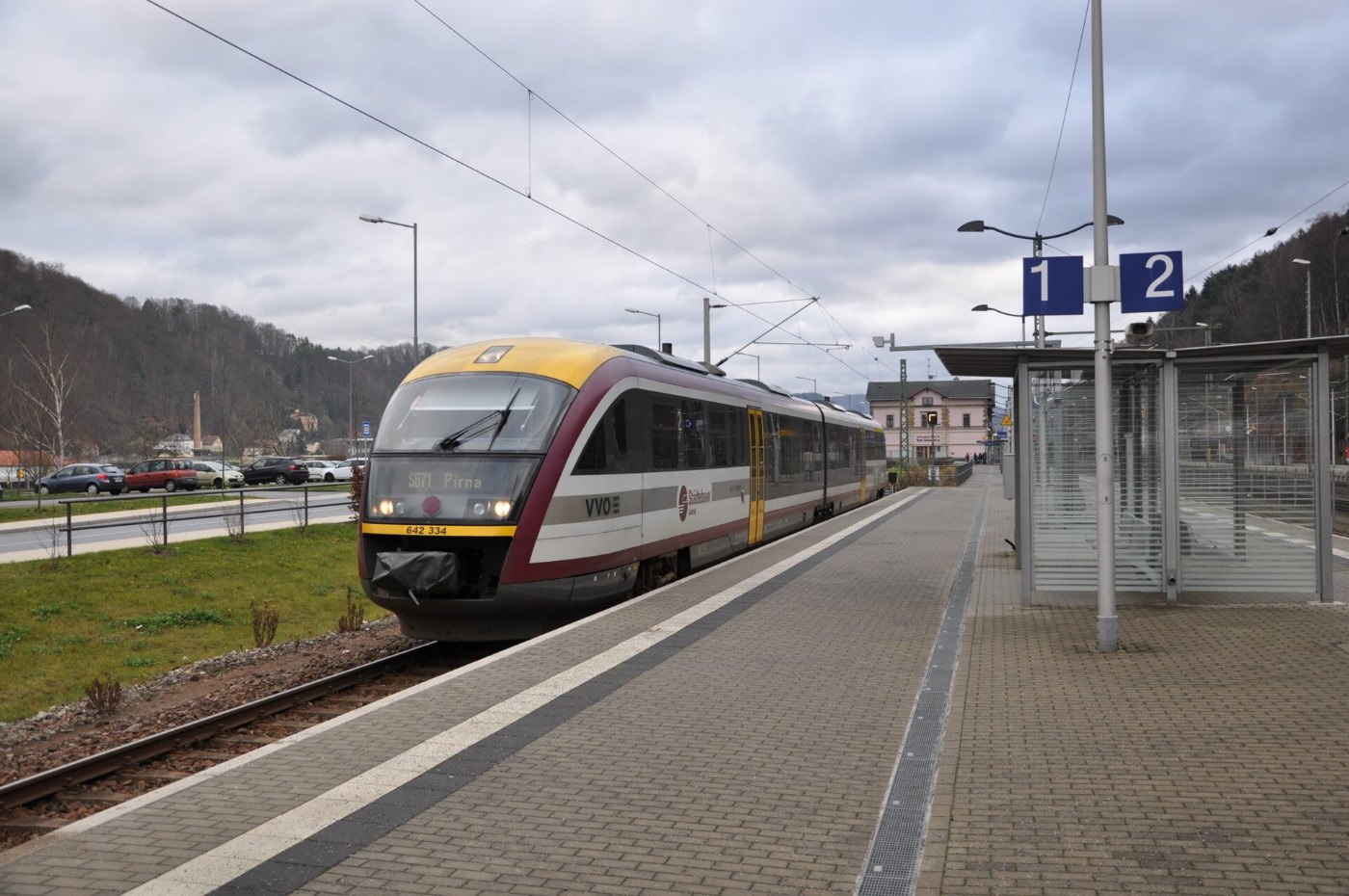 Städtebahn Sachsen SB71, Bahnhof Bad Schandau