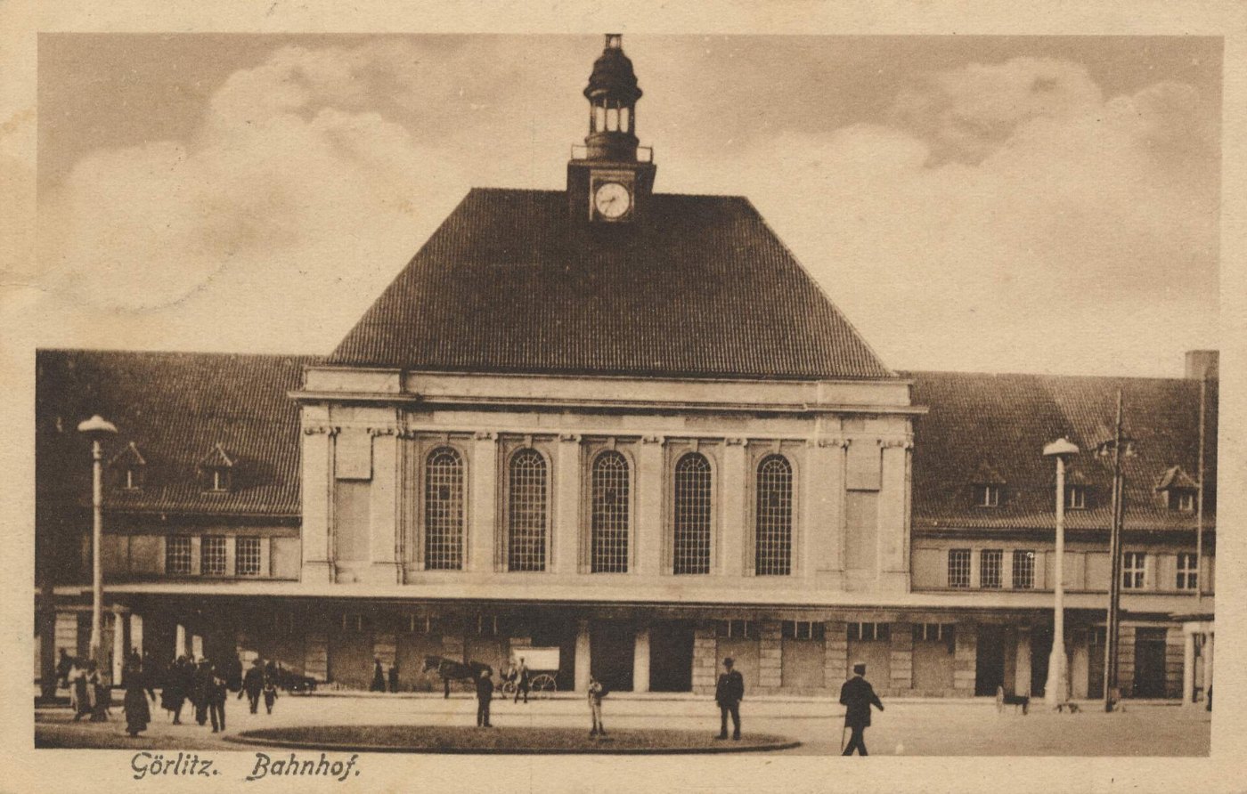 Görlitz, Sachsen Bahnhof (Zeno Ansichtskarten)