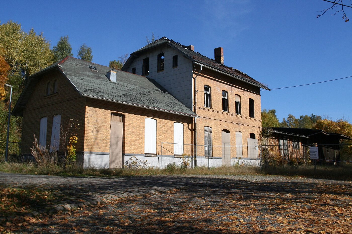 Bahnhof Lichte (Thür.) Ost 2008
