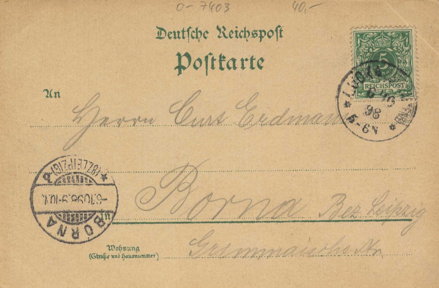 Lucka, Thüringen Rathaus; Bahnhof; Kirche (back) (Zeno Ansichtskarten)
