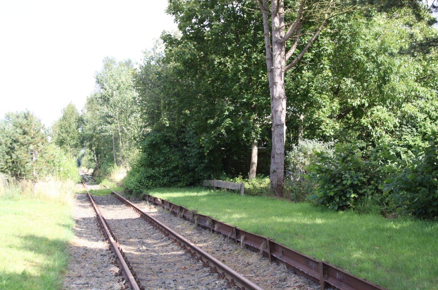 Bahnhof Wallsbüll Bahnsteigseite