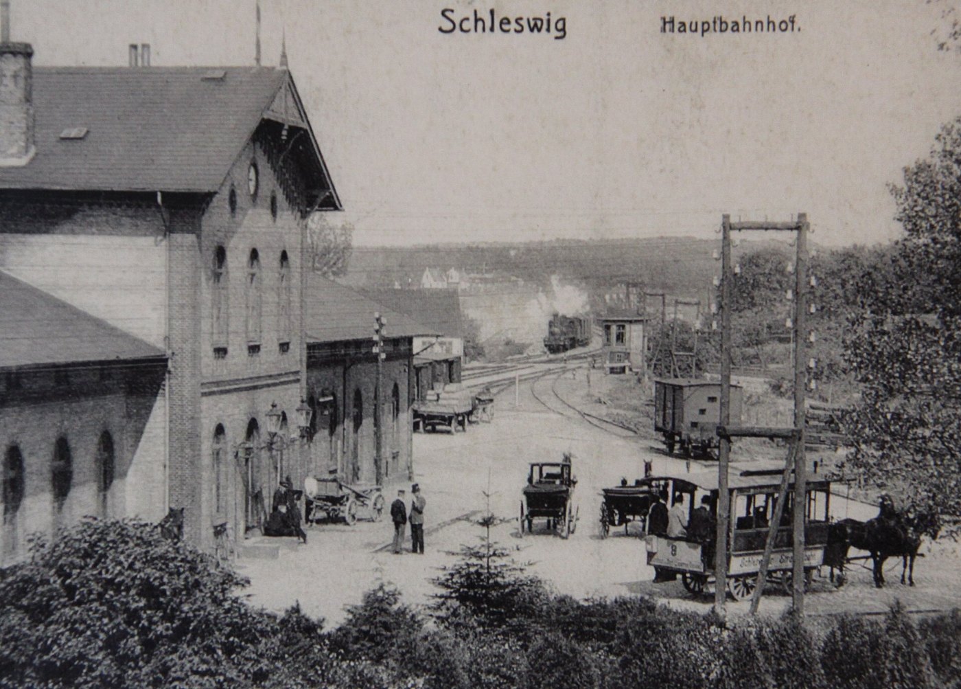 Schleswig Hauptbahnhof 1869 Stadtmuseum