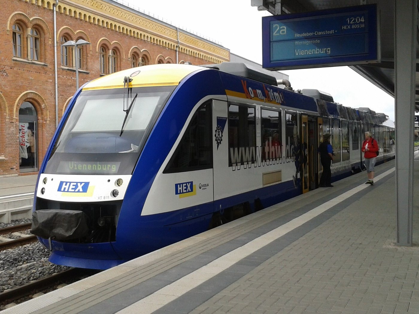 Dieseltriebwagen der Veolia Verkehr Sachsen Anhalt GmbH