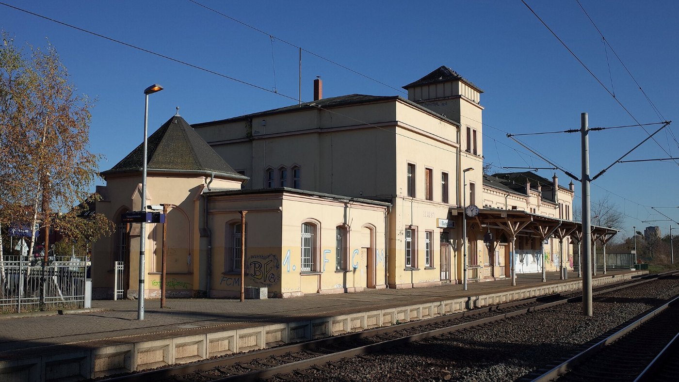 Zerbst(Anhalt)Bahnhof,Empfangsgebäude