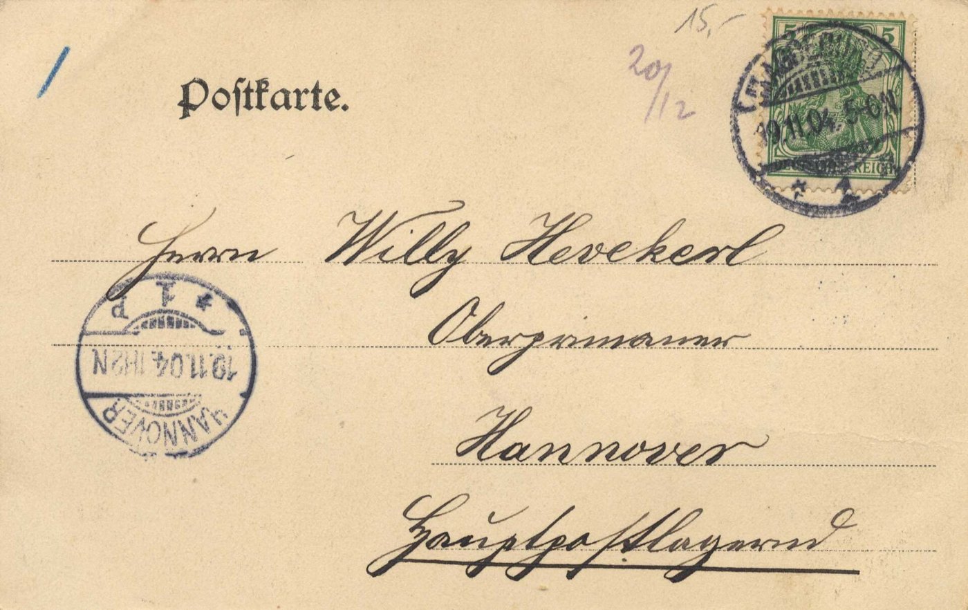 Magdeburg, Sachsen Anhalt Bahnhof (3) (back) (Zeno Ansichtskarten)