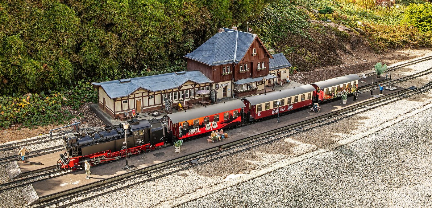 Miniaturenpark Kleiner Harz Bahnhof Drei Annen Hohne 02