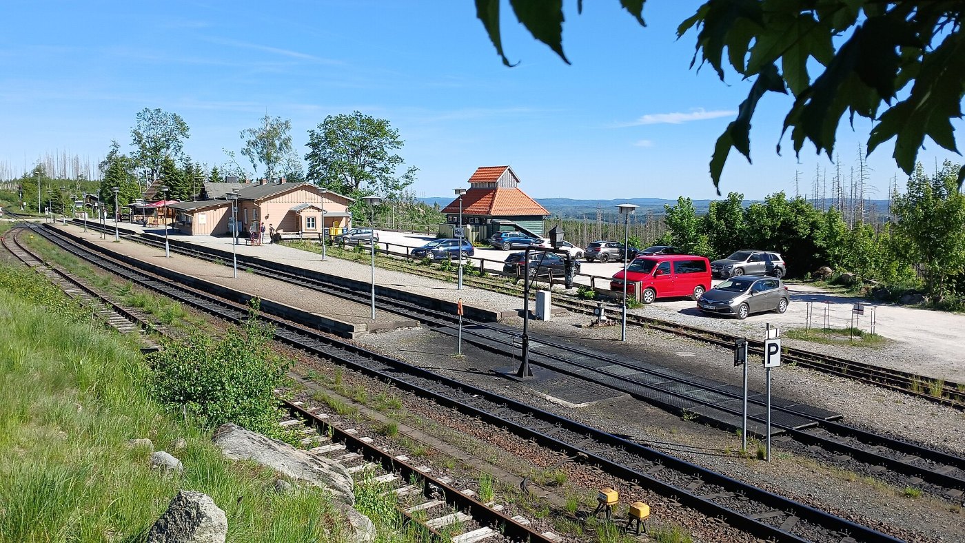 2026 05 28 Bundesrepublik Deutschland Sachsen Anhalt Harz Bahnhof Schier