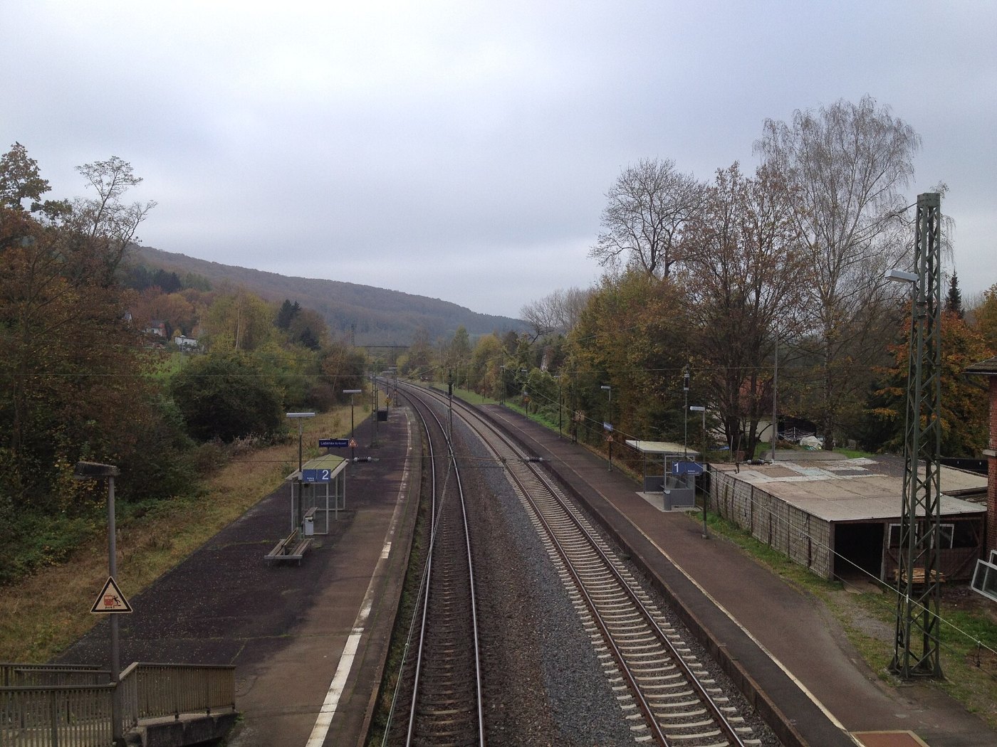 Bahnhof Liebenau (Hessen) (1)