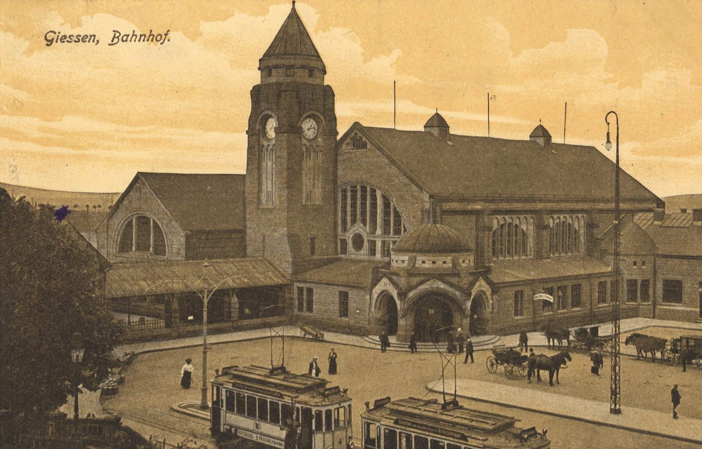 Gießen, Hessen Bahnhof (2) (Zeno Ansichtskarten)