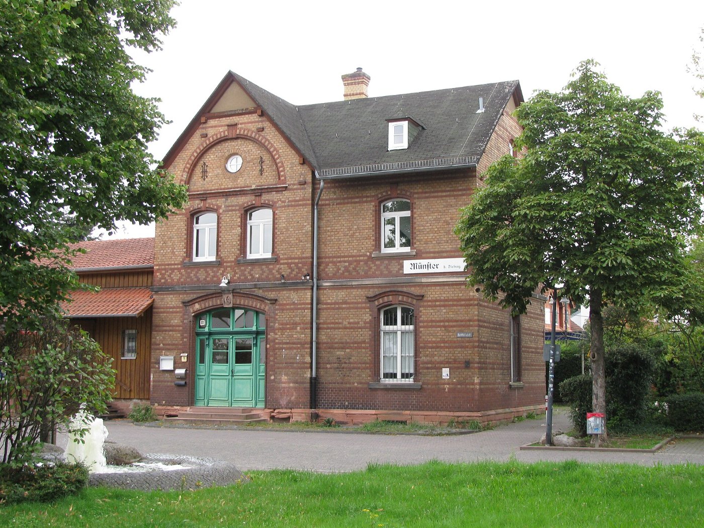 Bahnhof, 3, Münster (Hessen), Landkreis Darmstadt Dieburg