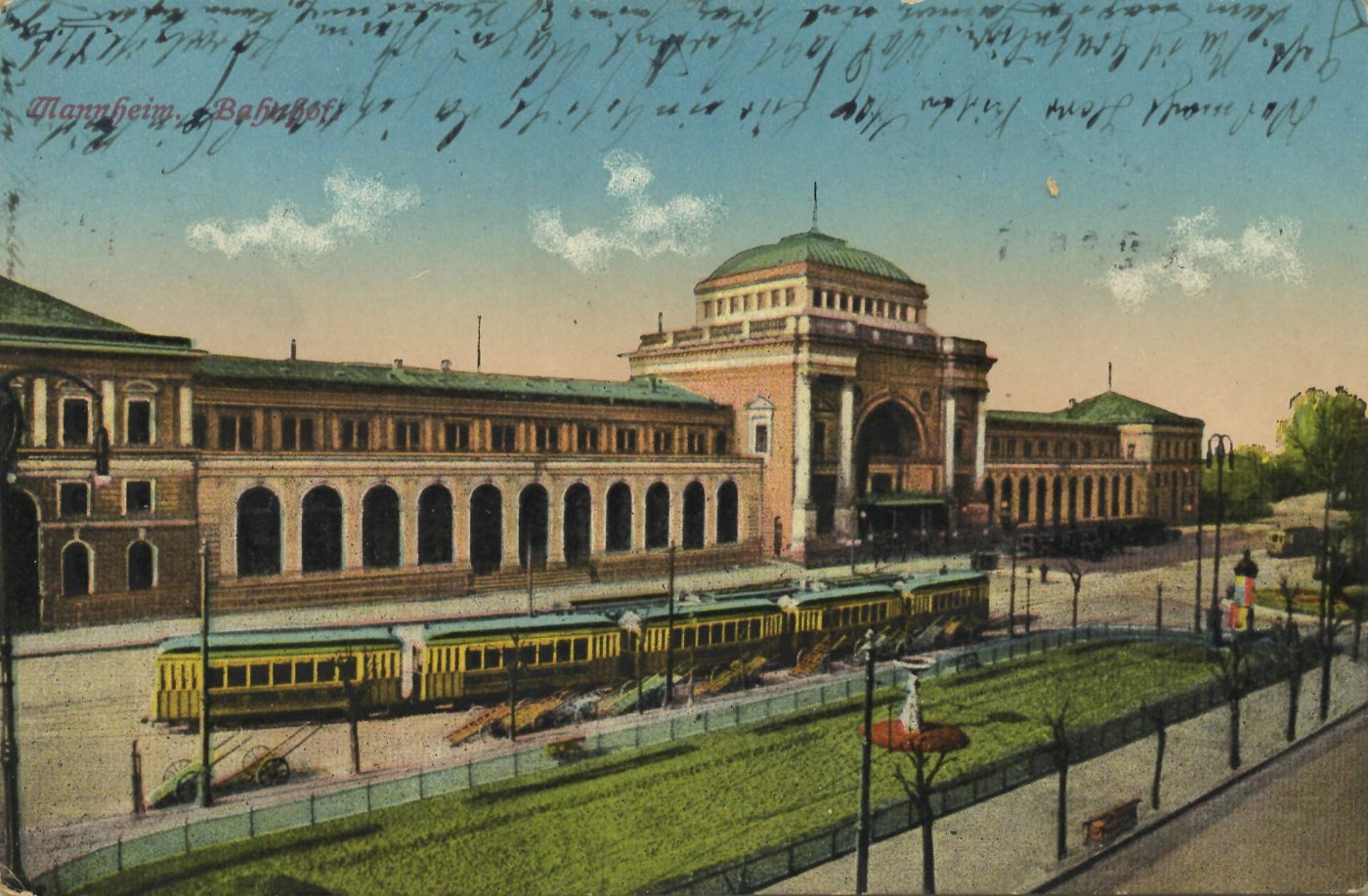 Mannheim, Baden Württemberg Bahnhof (Zeno Ansichtskarten)