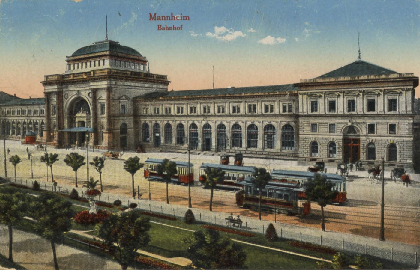 Mannheim, Baden Württemberg Bahnhof (2) (Zeno Ansichtskarten)