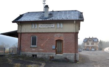 Railway station Inzigkofen, Baden Württemberg (2020)