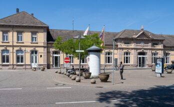 Bahnhof Baden Baden (Teilansicht)