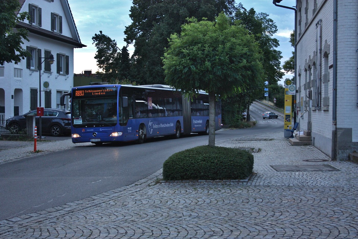 SEV am Bahnhof Wasserburg (Bodensee) (2026 07 07)
