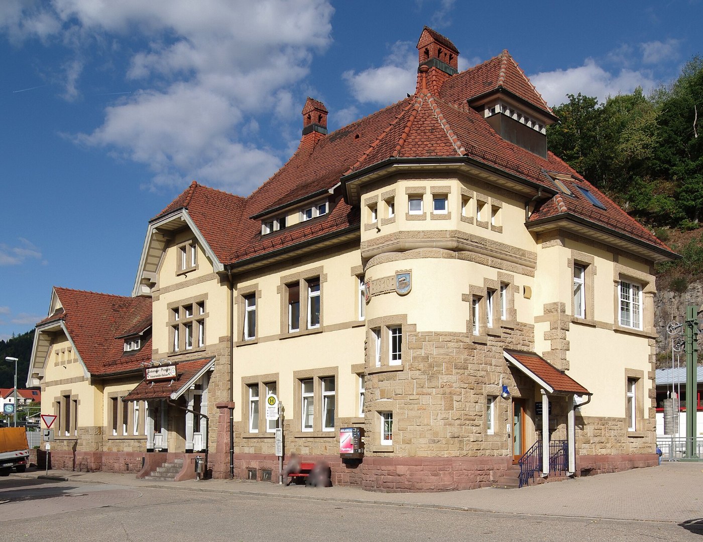 Bahnhof Forbach (Schwarzwald) IMGP2283