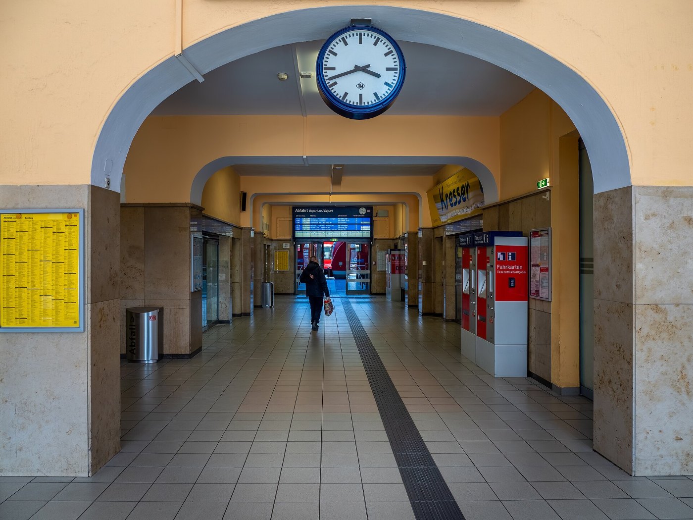Bamberg Bahnhofshalle Corona RM