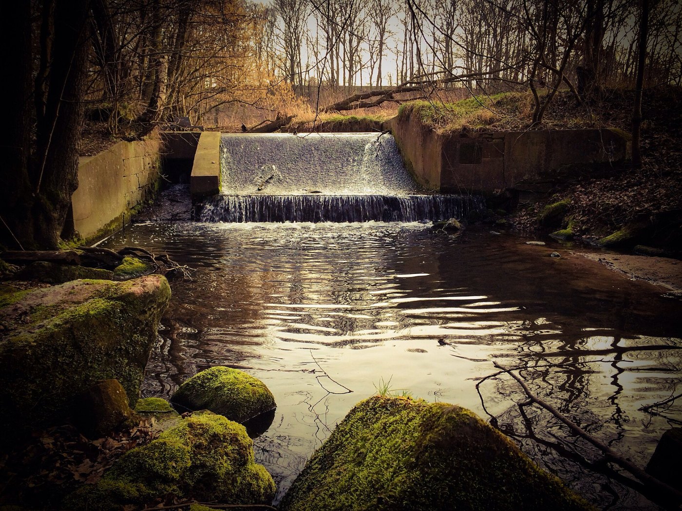 River Gleise near Nausnitz Thur. Germany 02 2014 03
