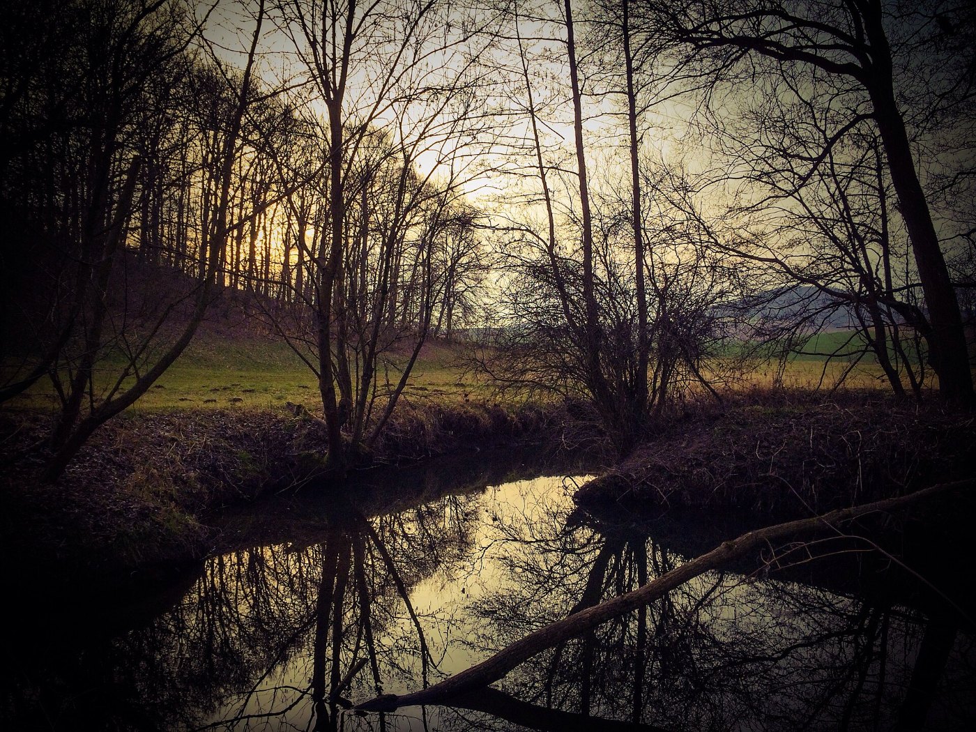 River Gleise near Nausnitz Thur. Germany 02 2014 04