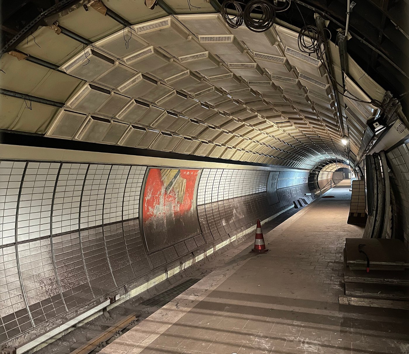 U Bahn Station Hamburg Hauptbahnhof Nord 01.2026