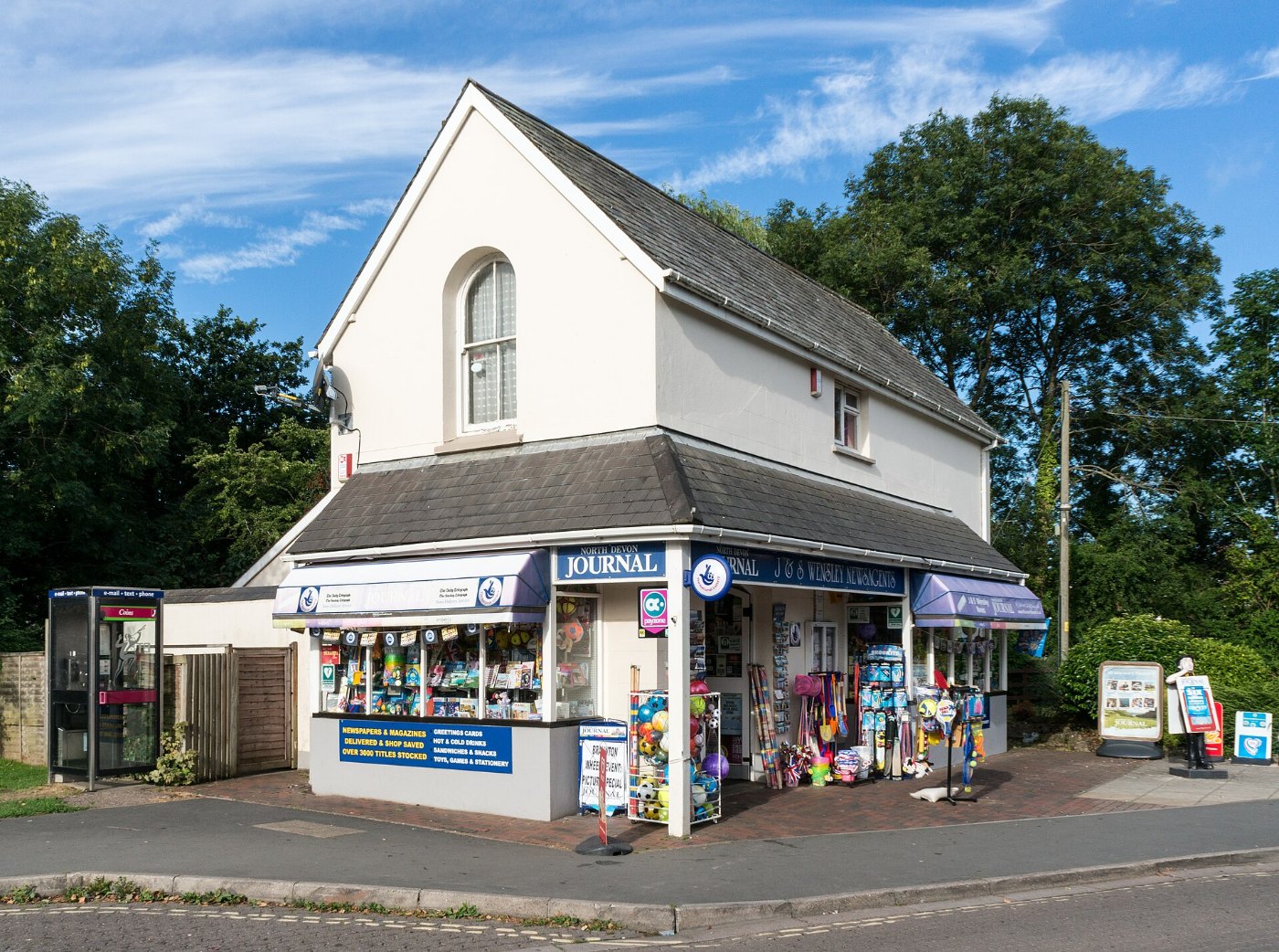 Braunton (Devon, UK), Old Railway Station, Station House 2013 00190
