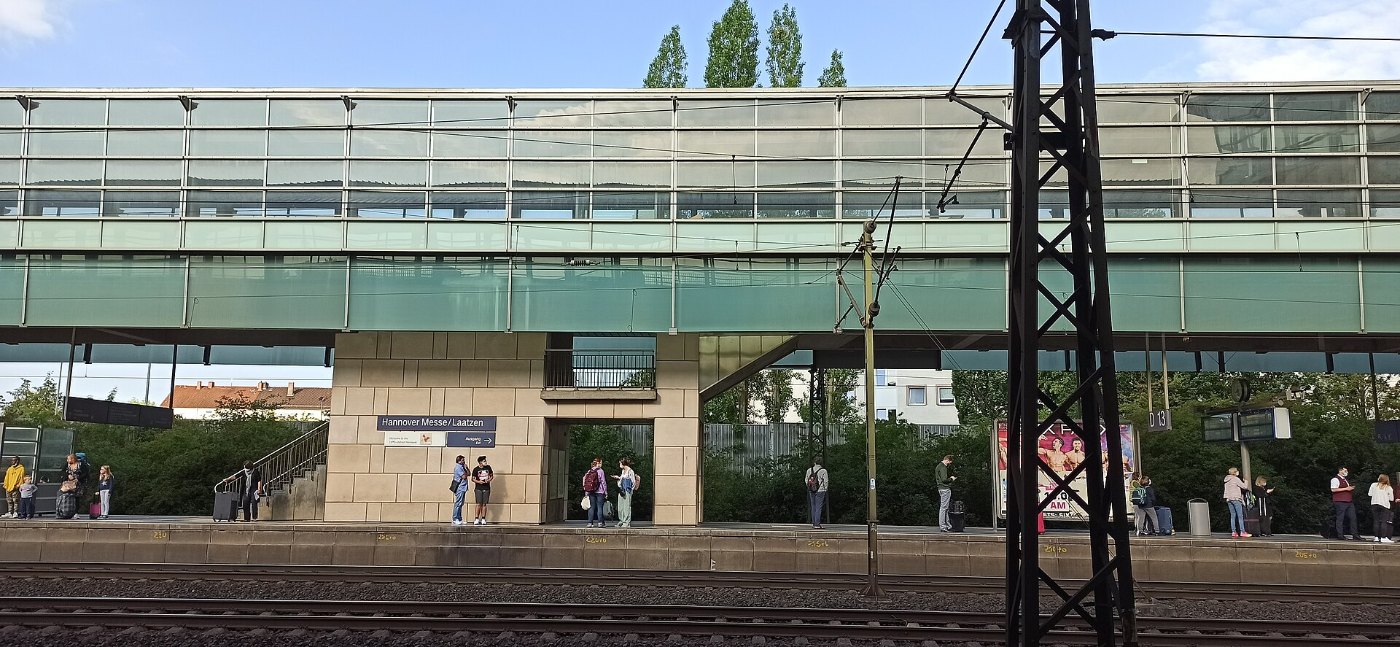 Bahnhof Hannover Messe Laatzen