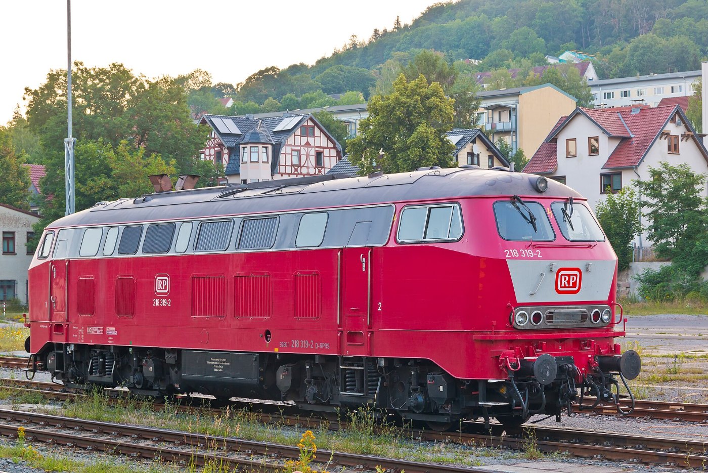Meiningen Bahnhof DB Baureihe 218 2026 06 26 HBP