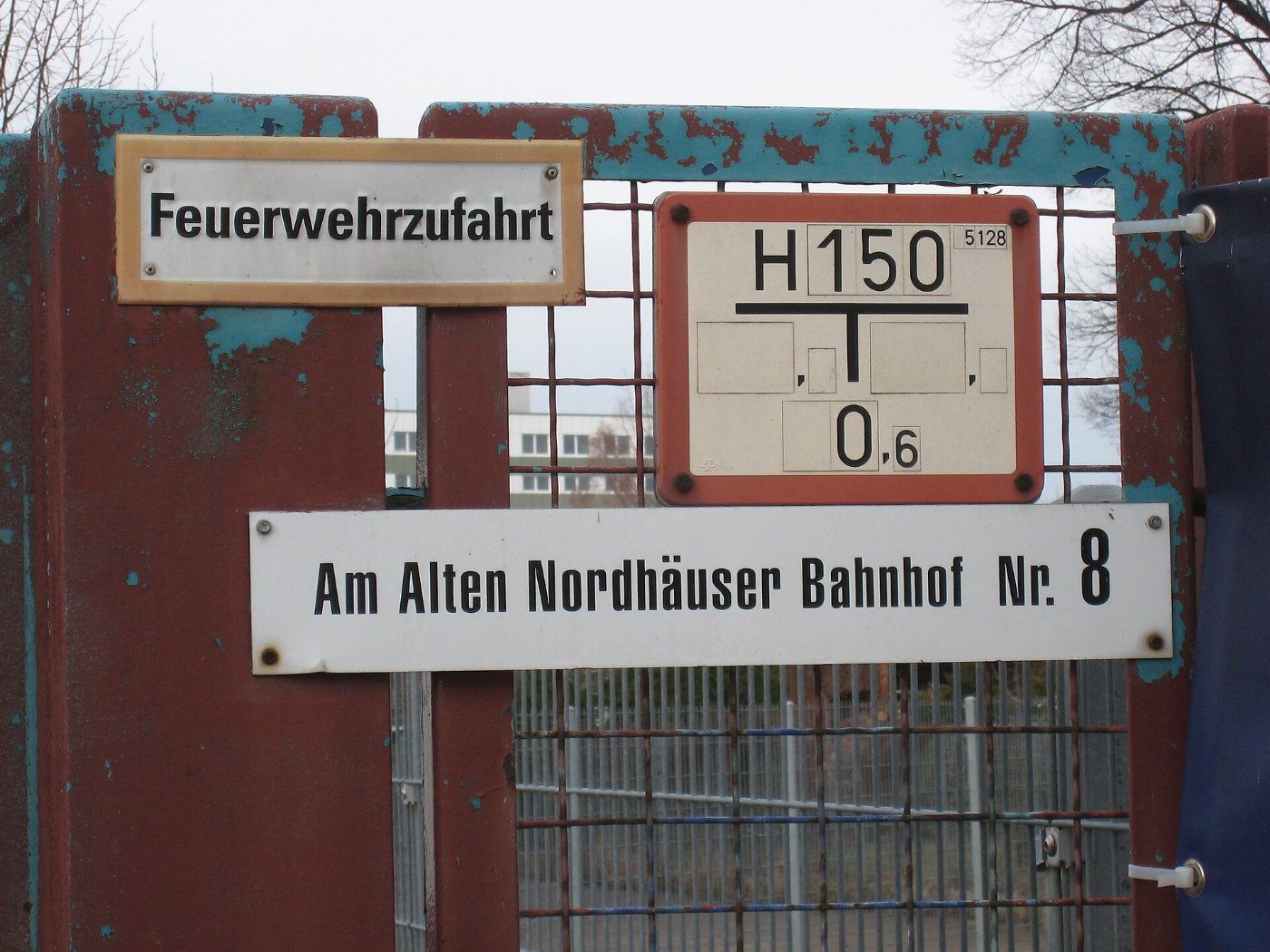 Am Alten Nordhäuser Bahnhof, Erfurt