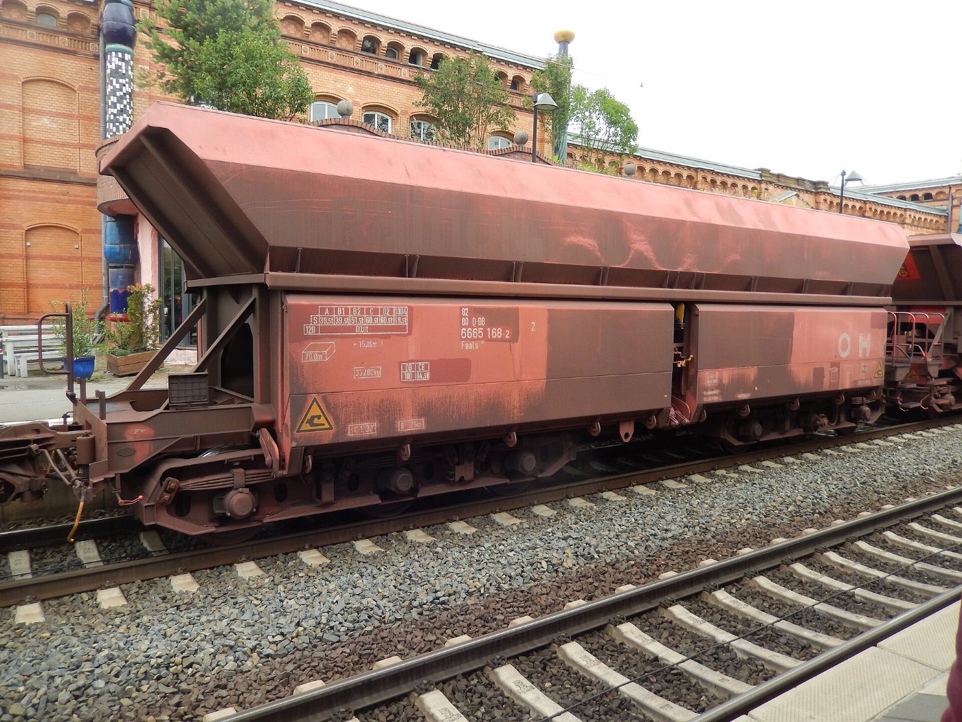 2877 Güterwagen Faals in Uelzen, Foto 2877