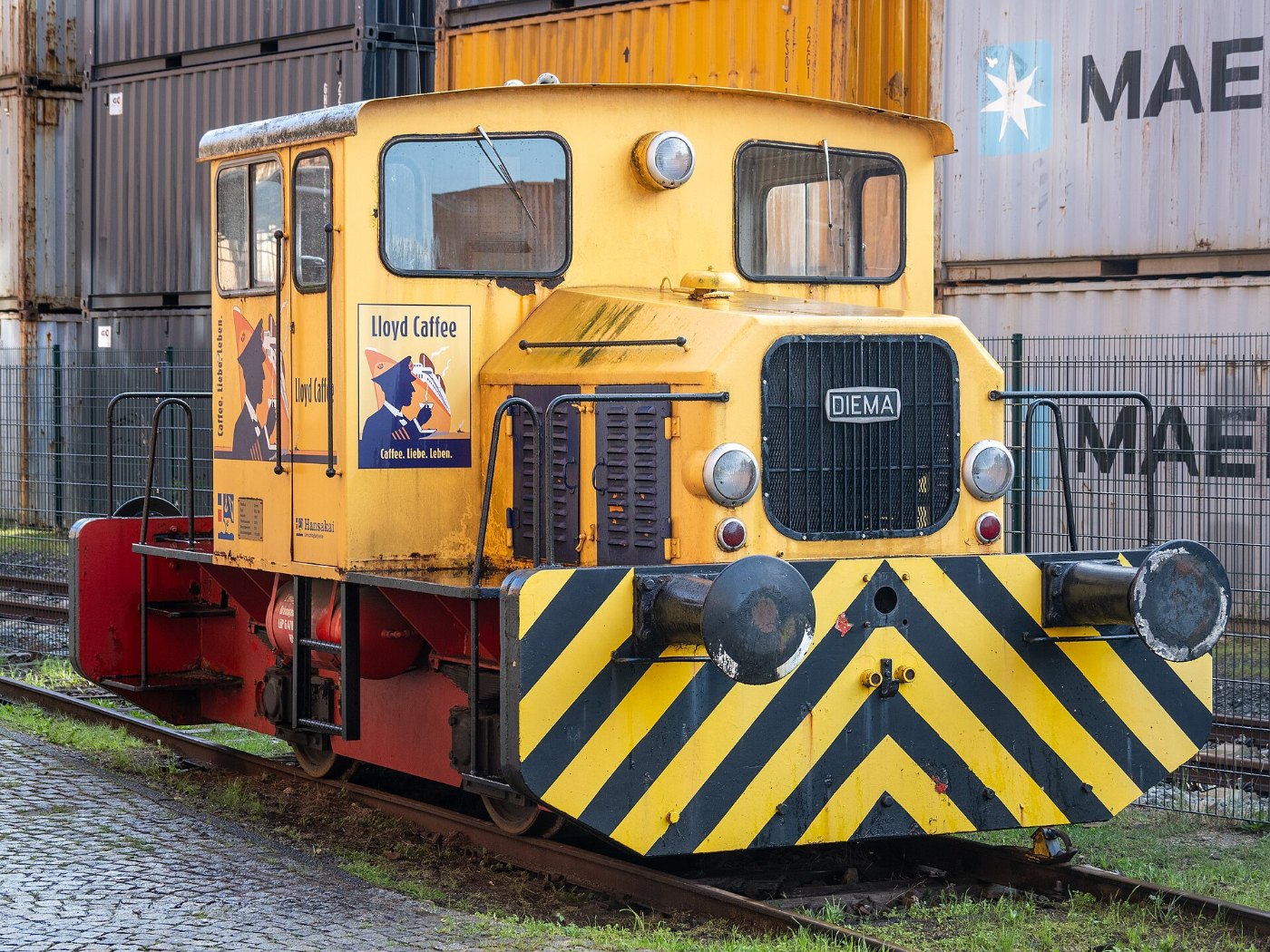 Diema DVL 150 Rangierlok der Hansakai Umschlagbetriebe in Bremen