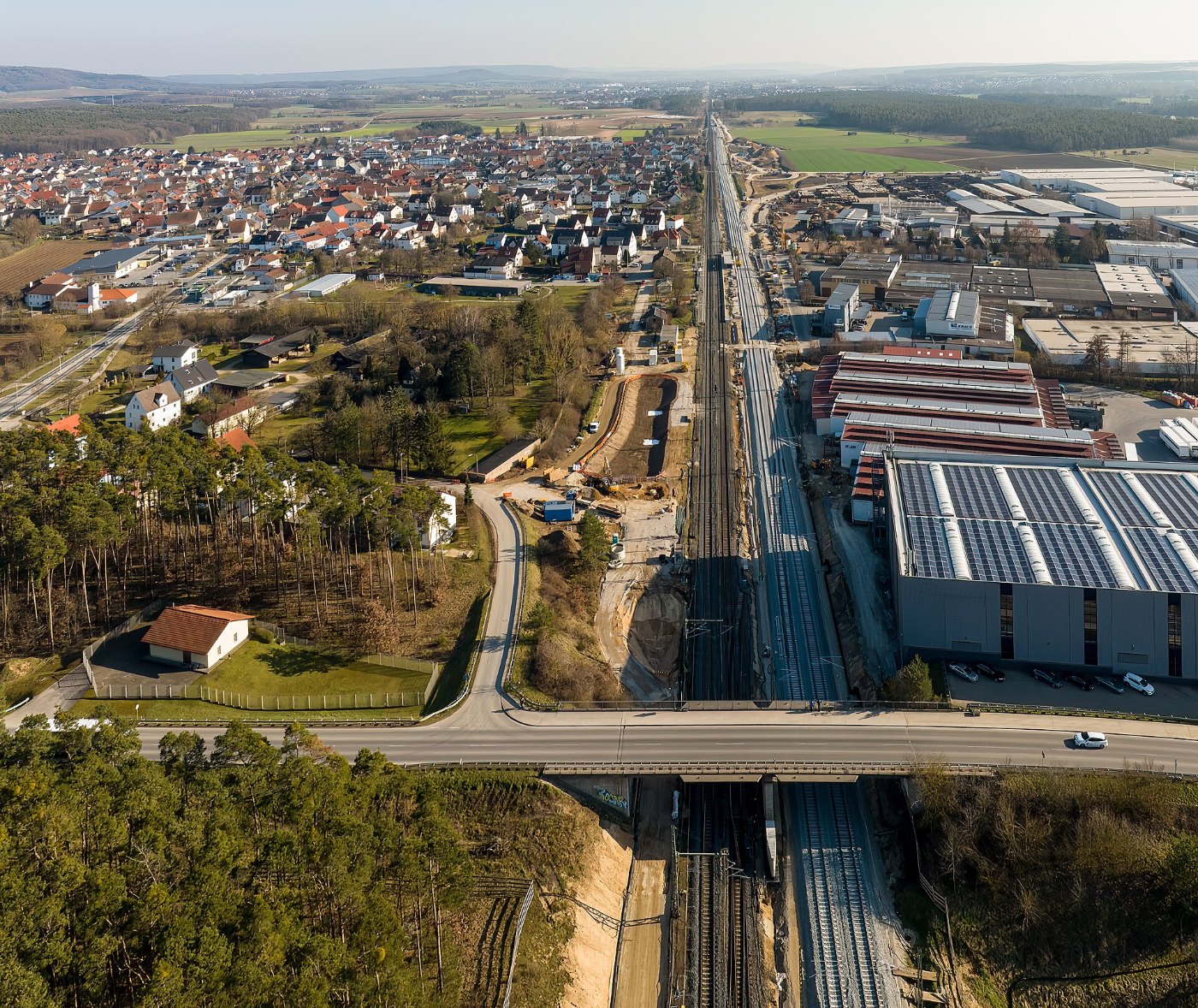 Strullendorf Bahnhof Bahnstrecke Nürnberg–Bamberg RM