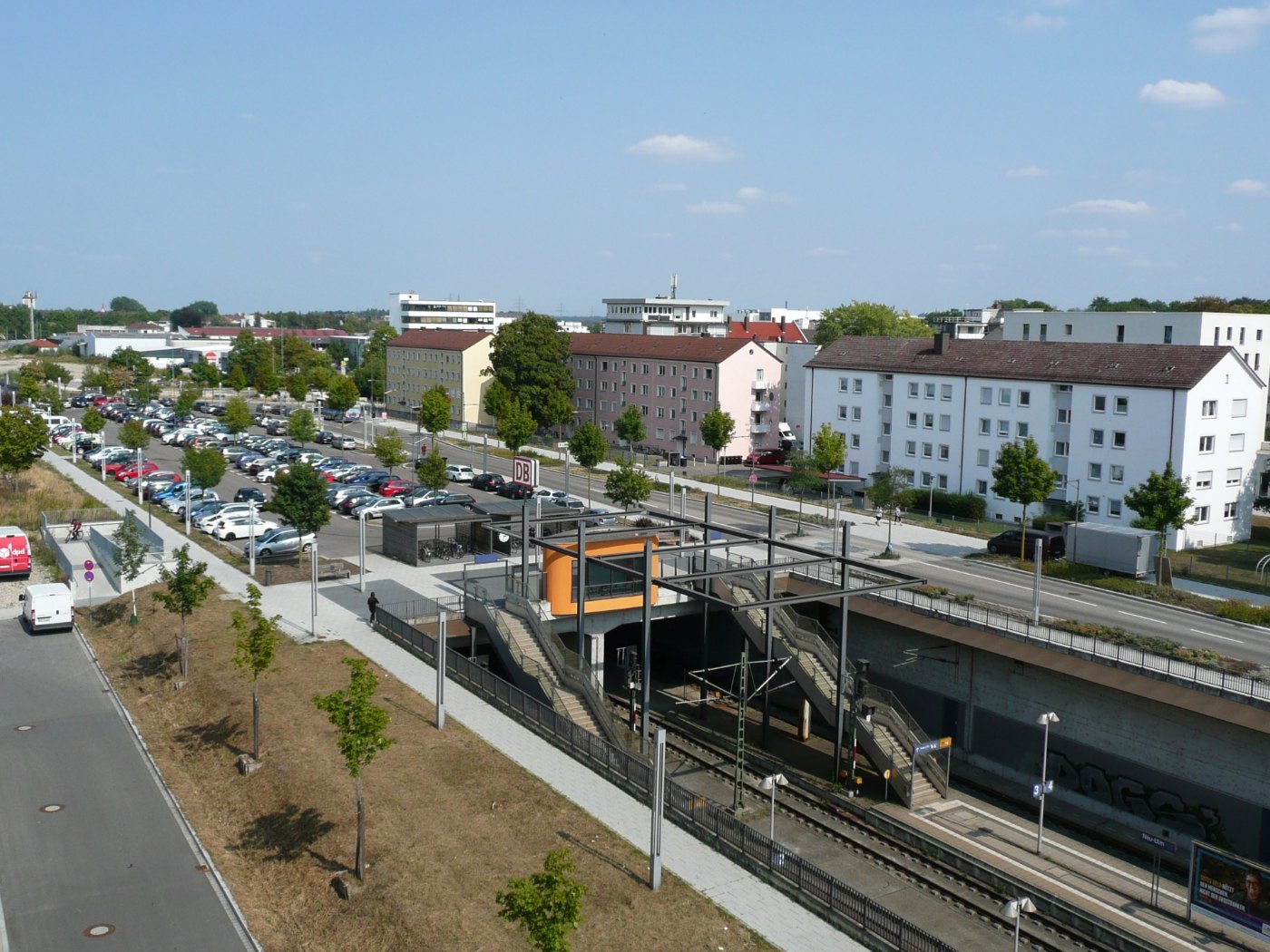 Bahnhof Neu Ulm P+R 2018