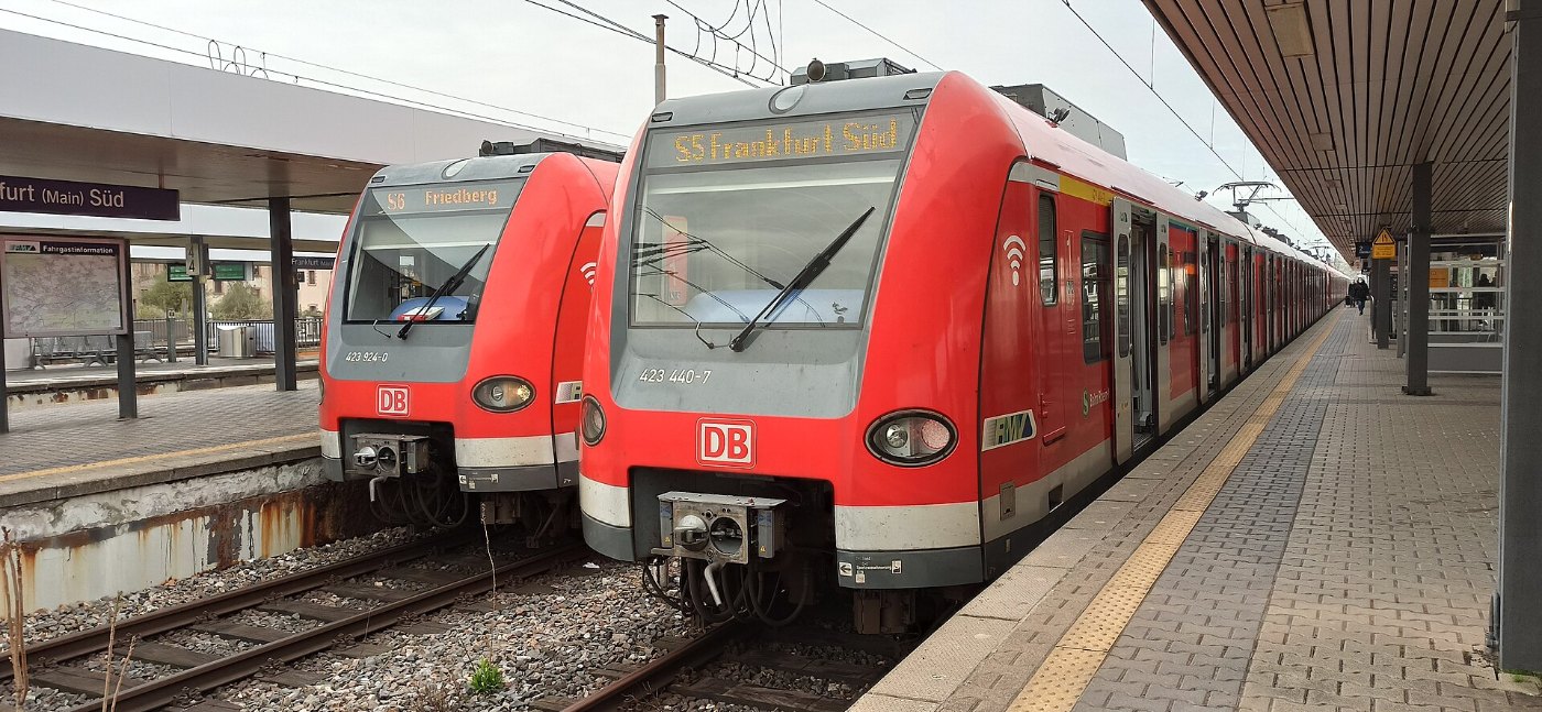 DB 423 440 S Bahn Rhein Main Frankfurt Süd