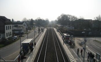 Bahnhof Bremen Mahndorf • Blick Richtung Verden